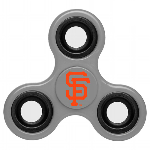 MLB San Francisco Giants 3 Way Fidget Spinner G33 - Gray